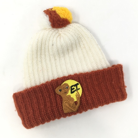 Vintage Accessories - VINTAGE | 1982 E.T. Beanie hat Pom Pom